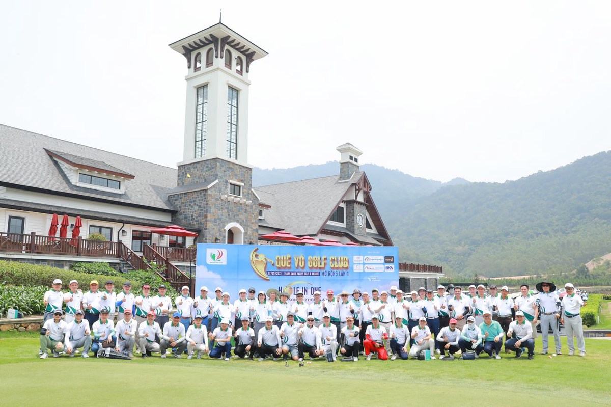 Golfer Nguyễn Xuân Hồng vô địch Giải Golf Câu lạc bộ Quế Võ mở rộng lần thứ Nhất năm 2023